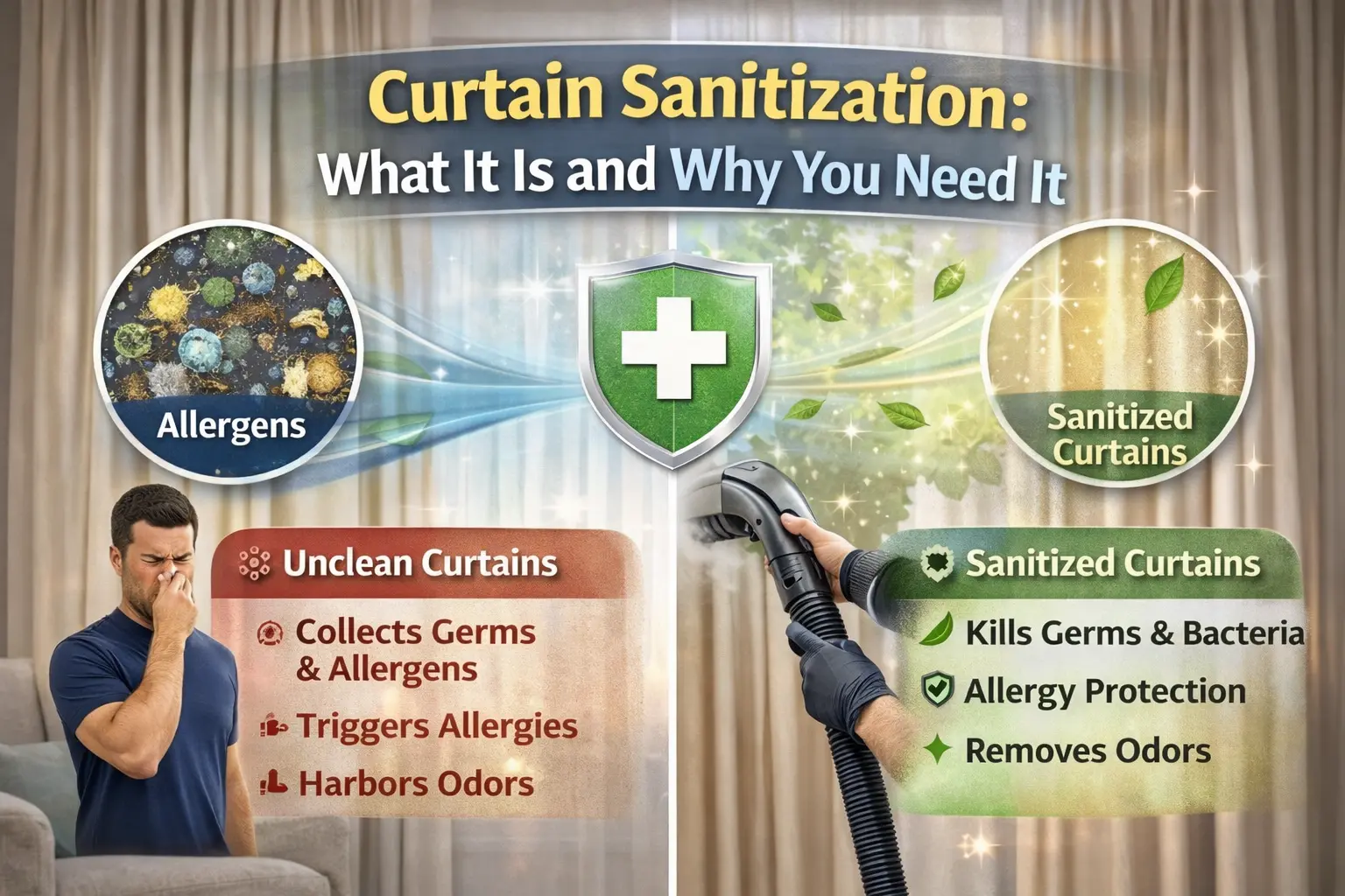 Curtain Sanitization: What It Is and Why You Need It